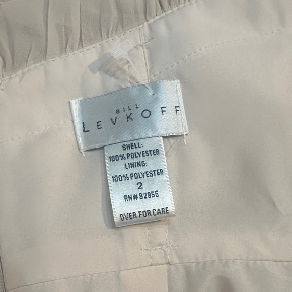 Bill Levkoff Elegant Cream Evening Gown Size 2 - Picture 14 of 14